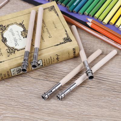 5 Adet Kalem Boyama Genişletici Ayarlanabilir Ahşap Uzatıcı Tutucu Çizim Aracı