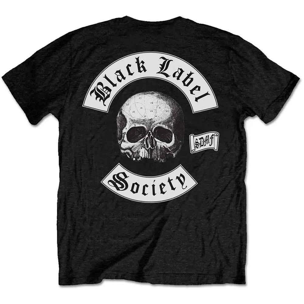 Black Label Society T Shirt Worldwide SDMF Band Logo new Official Mens Black XL