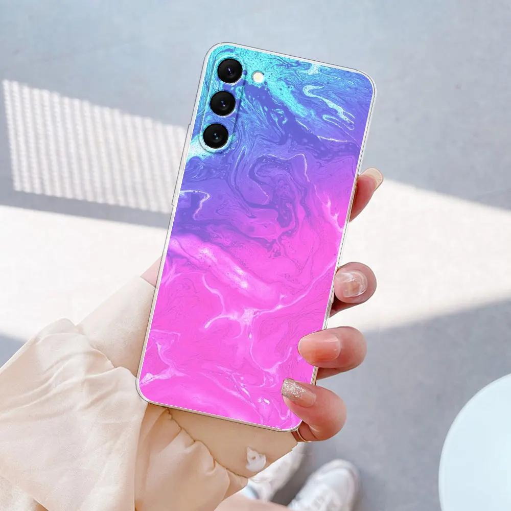 For Samsung S23 Case Clear Soft Silicone Phone Cover for Samsung Galaxy S23 Plus Case Coque For Samsung S23 Ultra Bumper Fundas