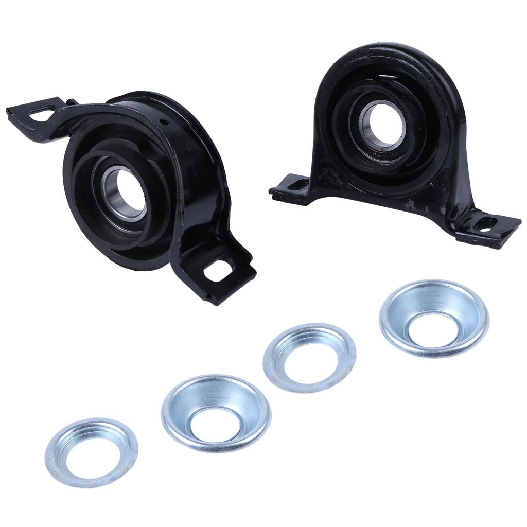 2Pcs Propshaft Center Bearing Mount Front Rear Compatible for Mercedes-Benz Viano W639 2003-2013 Replace 6394100681 6394100491