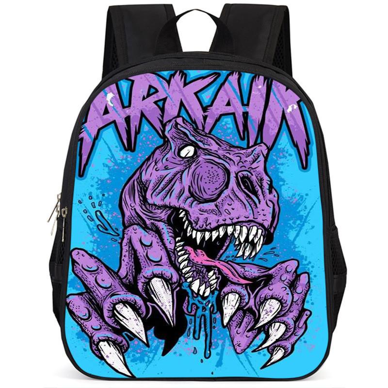 Durable Oxford Cloth Dinosaur Backpack For Kids Large Capacity School Bag