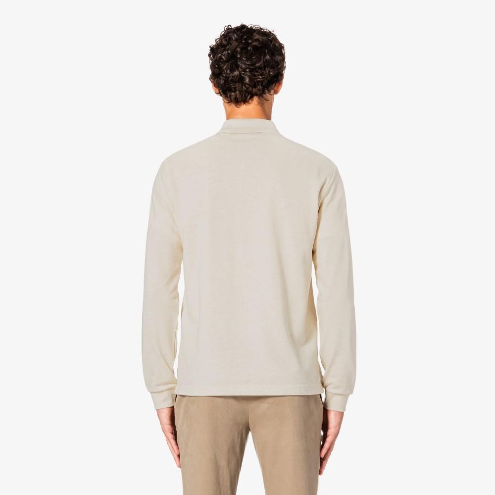 [Lacoste] Men's French Regular Fit Long Sleeve Basic Polo Shirt PH732E-55NXFJ