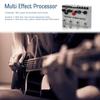 Guitar Multi-Effects Pedal with 8 Outputs, Guitar Combination Effects, Overdrive, Low Peak Mode, DC 9V Compatible, for Guitarists