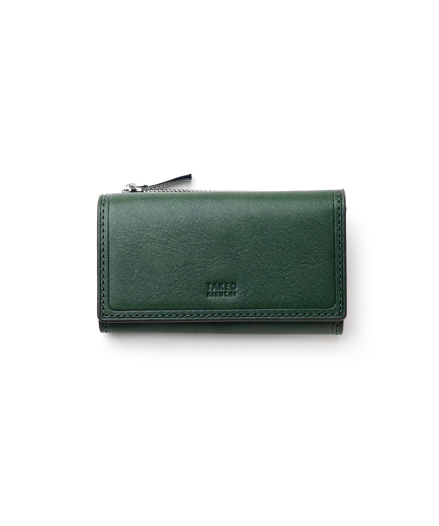 

Key Case Takeokikuchi Corti Accessories Green Width 11 x Height x Depth 2 cm [Takeokikuchi] Men s 6.5
