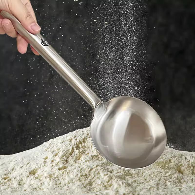 Stainless Steel Short Handle Serving Spoons, 5-Pack