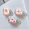 Beauty Floral Pattern Clear Earphone Cases Cover Case For Airpods Pro Pro3 3 1 4 2 Pro2