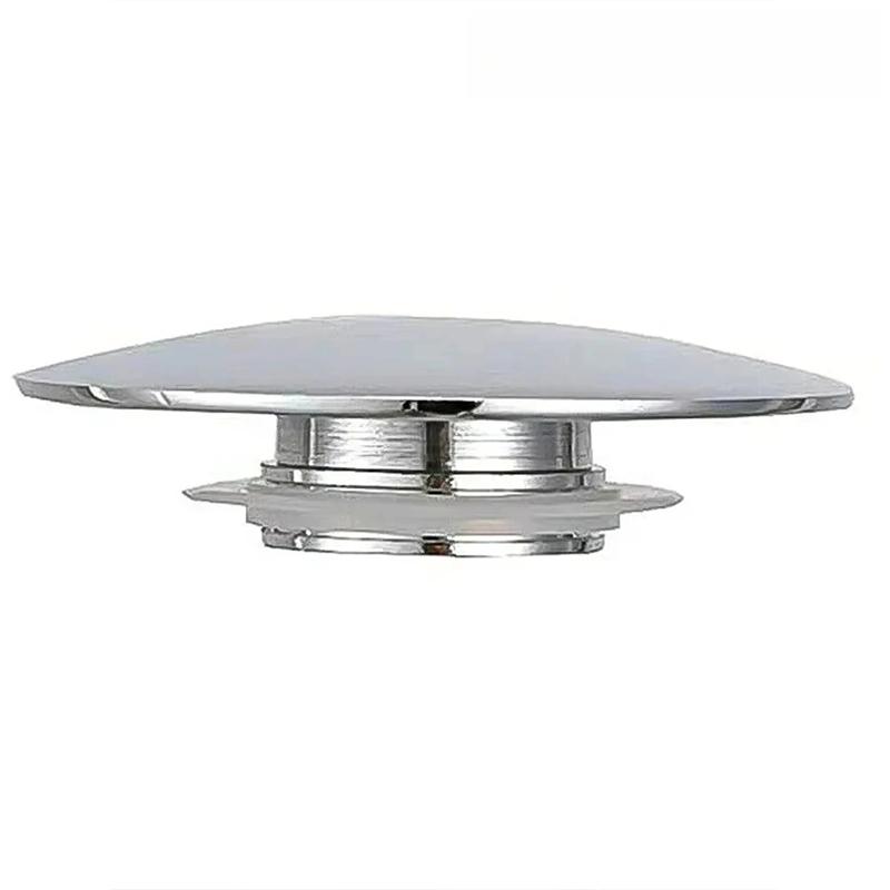

1pcs 69mm PopUp Cap Click Clack Push Button Replacement Part for Bathroom Sink Drain Stopper Basin Waste Sink Plug Silver Chrome