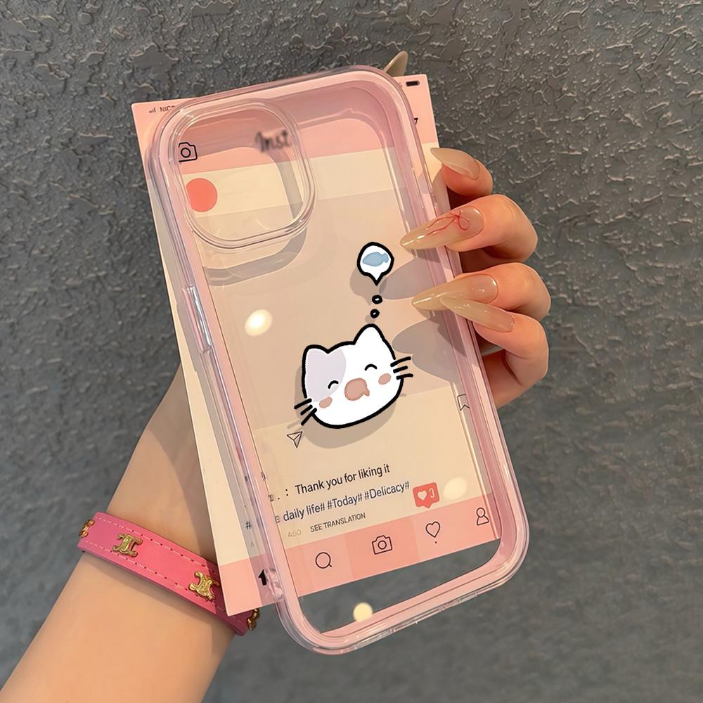 Расписной чехол для телефона для iPhone 17 11 12 13 14 15 16 iPhone 17 12 13 14 15 16 Pro 17 12 13 14 15 16 Pro Max Высококачественный расписной милый чехол для телефона с животными