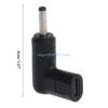R6FF Type C Female Input to 3.5mm x1.35mm Power Charging Adapter 90 Degree Adapter