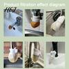 Anti-splash Water Flow Softener 10/20/40/50Pcs Faucet Filter Cotton Bags, High-Density Non-Woven Socks Kitchen Sink Filtration System for Bathroom