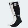 adidas 3-Stripe Knee Socks 2P - White:Black JV7413 5403928