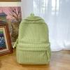 Schoolbag Hot-selling Velvet Backpack Women's Small 1011 New Fashion Corduroy Student Backpack Travel Small Backpack