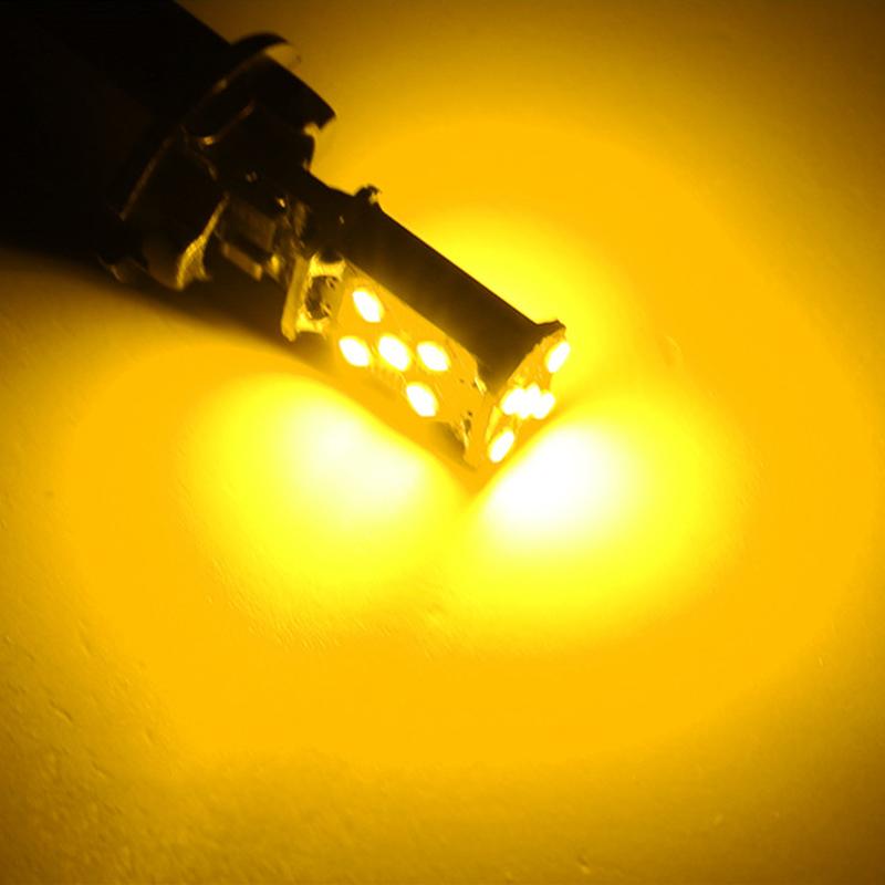 2PCS New T10 Wide Light CANBUS W5W 2016 15SMD Highlight Decoding Car Width Lamp Door Light Reading Light Bulb Accessories