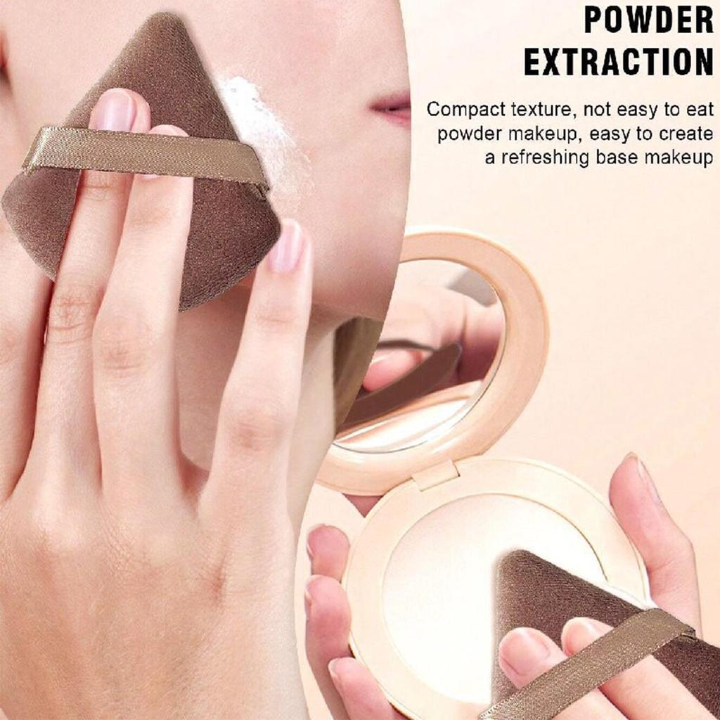 Makeup Brushes and Sponges Set Brown Makeup Puff, Beauty Egg, Headband Wristband Remover Kit Makeup Tool Gift