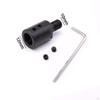 5 Set Angle Grinder Motor Shaft Connector M10 Thread Converter Alloy Steel for Saw Blade with L