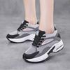 Women Sports Breathable Casual Sneakers Ladies Non-Slip Jogging Shoes High Quality Flying Woven Height-Increasing Running Shoes