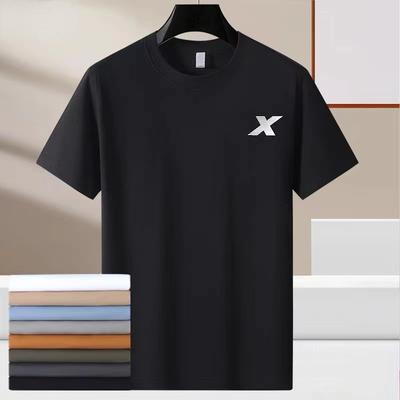 Breathable Loose Men's Cotton T-Shirt for Outdoor Sports, Perfect Fit for Fitness Exercise