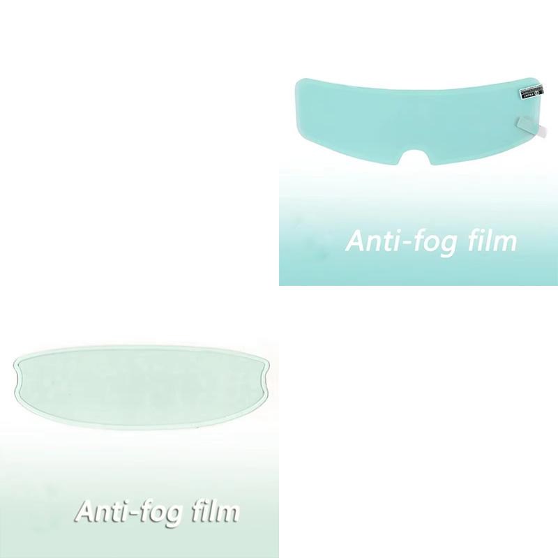 1/2pc Moto Helmet Anti-fog Film Rainproof Visor Helmet Membrane Universal Motorcycle Electric Helmet Waterproof Anti-fog GogglesSpeed Sensors 6