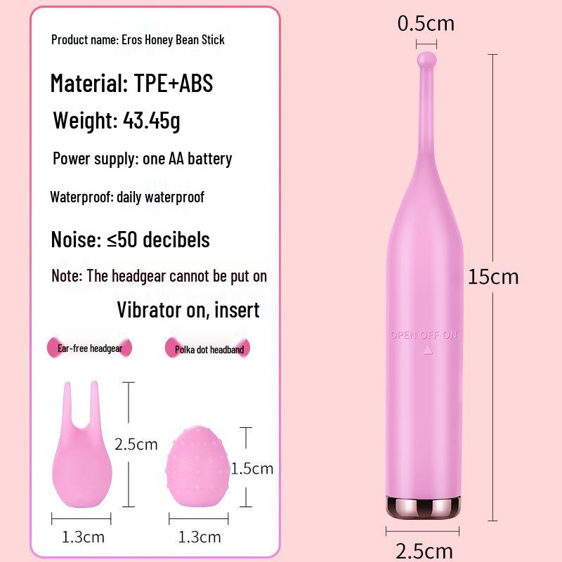 Vibrateur Clitoridien et Point G pour Femmes Jinle avec Baguette AV et Fonction Massage