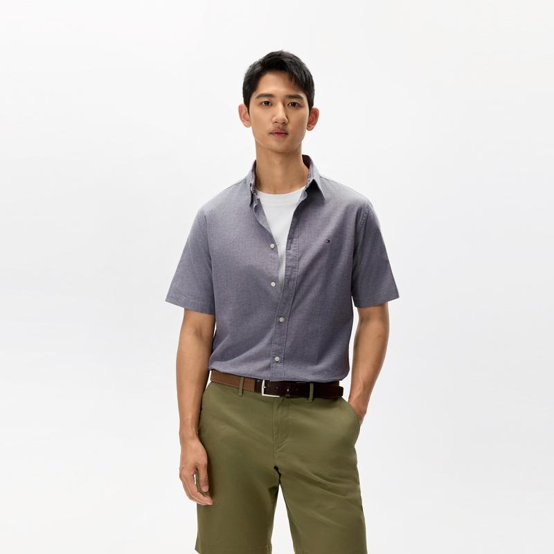 Tommy Hilfiger Shirts Men's Lapel Moderate MW0MW33810