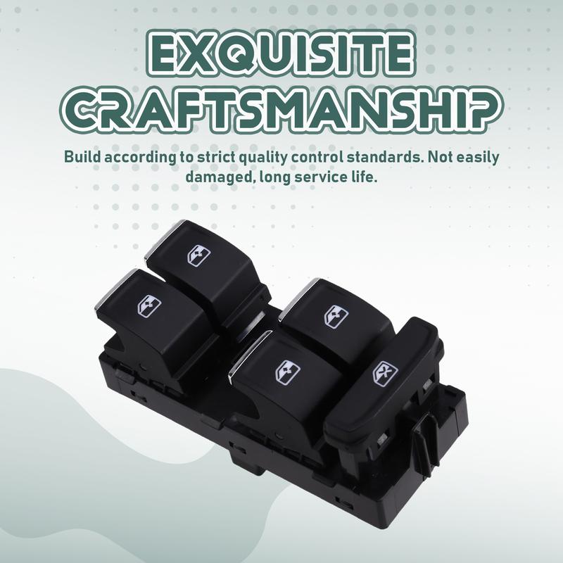 A58X-Car Power Window Switch For VW 5G0959857E For VW Arteon Atlas Golf Jetta Tiguan 2015-2024 5G0 959 857E