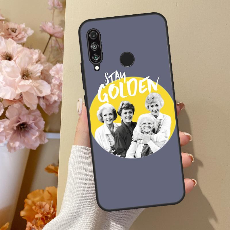 Golden Girls For Huawei Nova 12i 8i 11i 12s 9 10 SE Y60 Y70 Y90 Y72 Y73 Y61 Y91 P60 Pro P30 P40 Lite Case