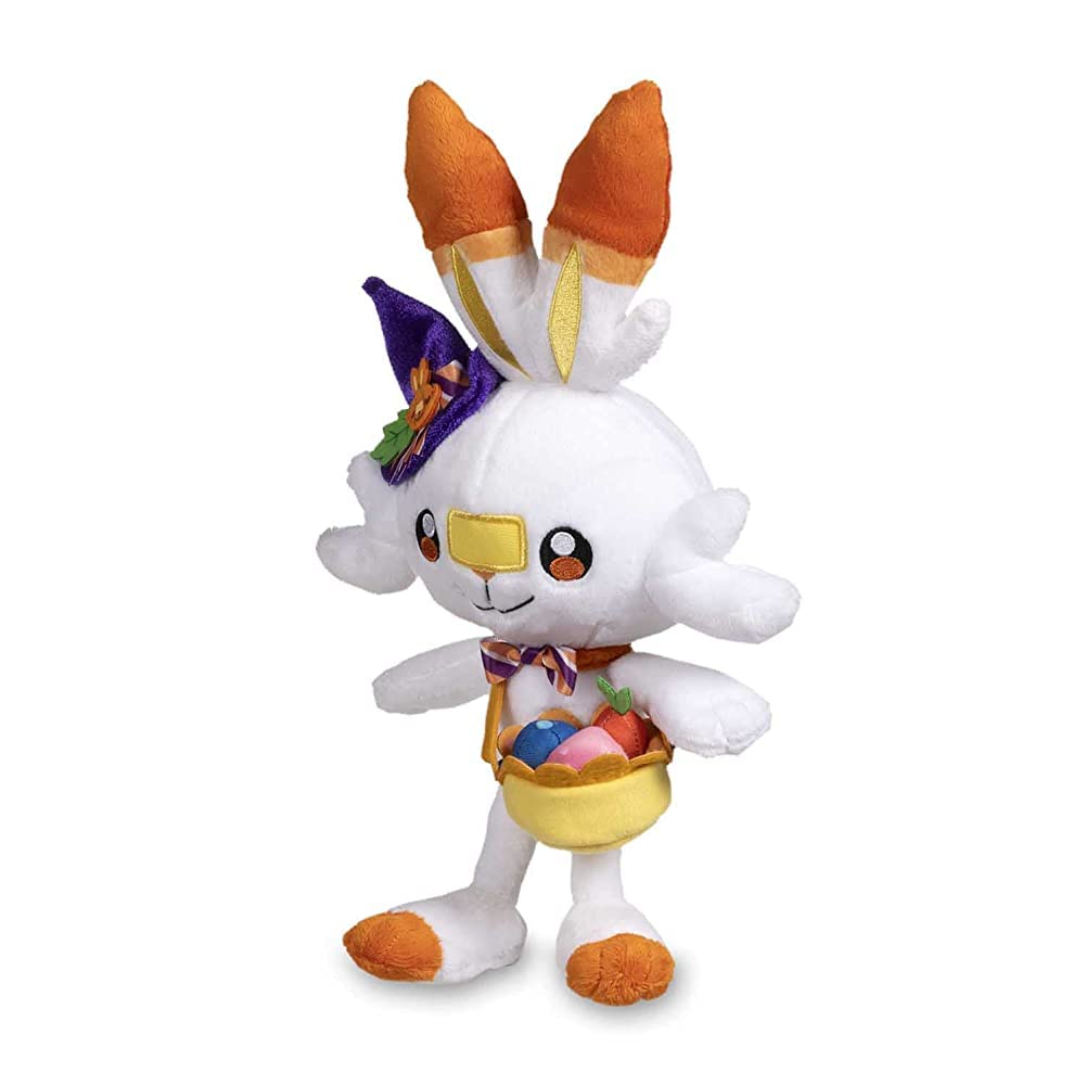 

Center Original Plush Toy Pumpkin Banquet Scorbunny 30 x 19 x 10 cm x W x Pokémon Pokémon (H D) оранжевый