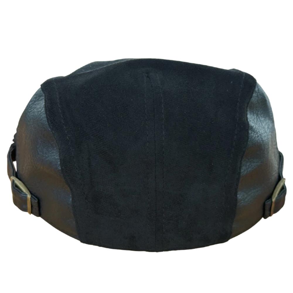 Nuovo Stile Unisex Berretti Piatto Vintage in Pelle Scamosciata Cappello Classico Newsboy Per Uomo Donna Quotidiano Casual & Stile Retro da Esterno Cappelli