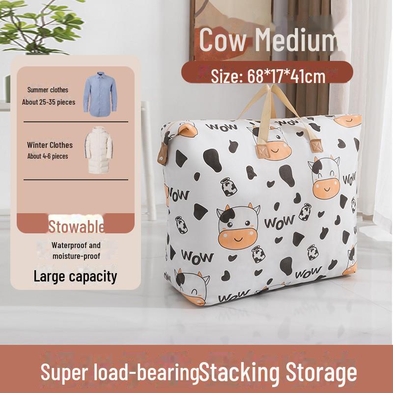 

Портативная стеганая сумка с рисунком для хранения одежды и постельных принадлежностей для детского сада Medium [68*17*41]