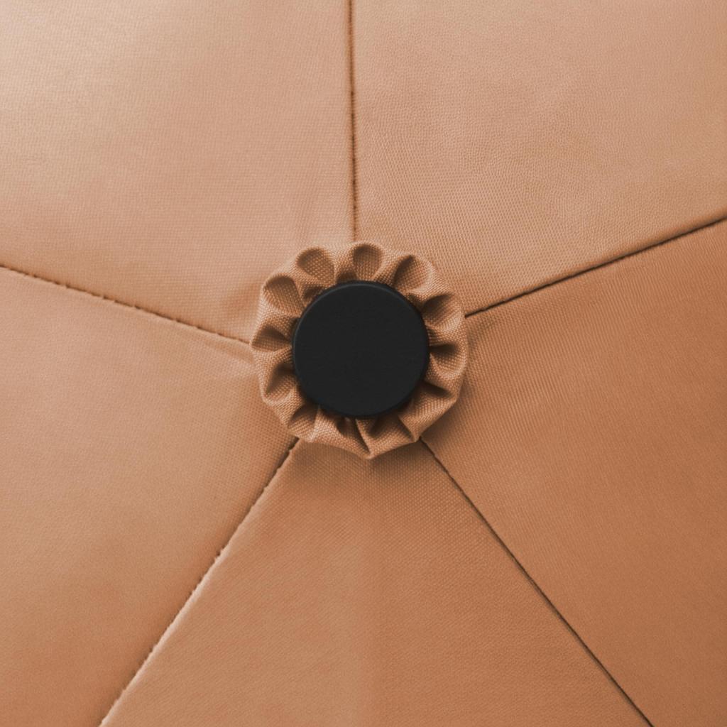 MUJI Lightweight Folding Umbrella for Sun and Unisex Light 50cm Rain, Adult, DEA03A6S, Orange,