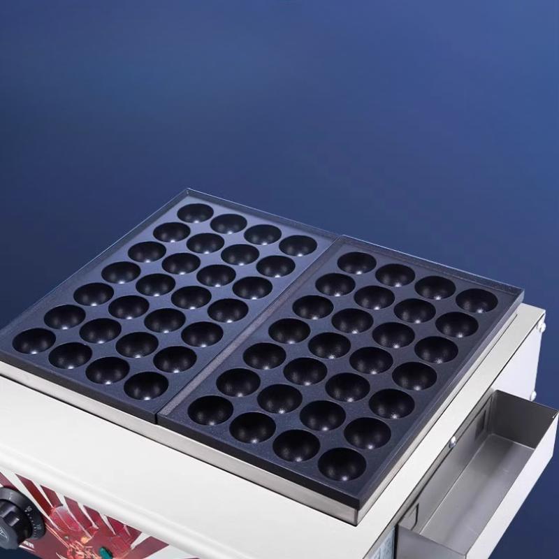 220V Commerciële Elektrische Takoyaki Maker Grill Octopus Vleesbal Bakmachine Anti-aanbak Snackmachine