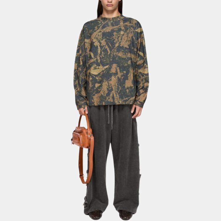 Acne Studios Distressed Drawstring Track Pants BK0678-BM0