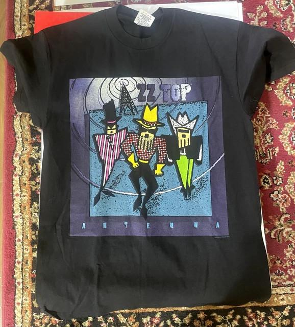 VTG Zz Top Antenna Tour Single Stitch T Shirt 1994 Rock Band USA S
