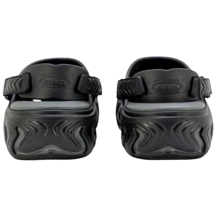 Crocs Echo II Chrome Black Men Sneakers Black-Chrome 213780-0TK