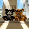 Gothic Skeleton Teddy Bear Plush Toy Cute Halloween Decor Unique Soft Stuffed Animal Collectible Gift for Kids