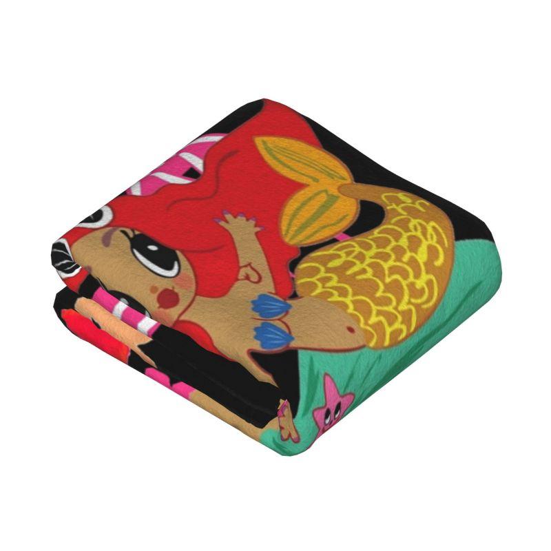 Custom Colombian Singer Karol G Manana Sera Bonito Blanket Soft Fleece Spring Autumn Warm Flannel Throw Blankets Bedding Quilt