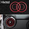For MG ZS Car Accessories -2017 Auto Air Conditioning Outlet Cover Sticker Stainless Steel Vent Interior Decoration Stylings