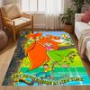 Girl Near House. Floor Rug Office Rug Perfect for Living Rooms Dining Room Bedrooms Study room Antislip Carpet Decorate Offices