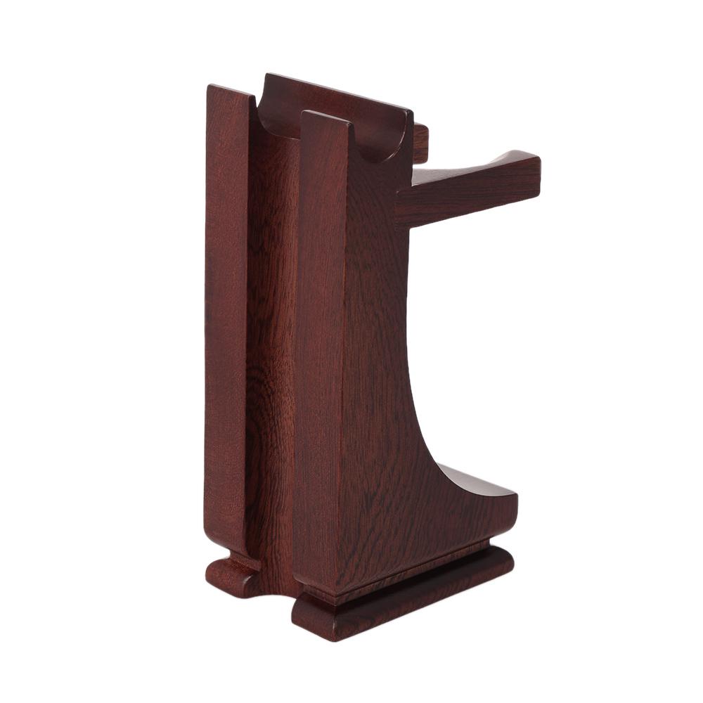 Shaving Holder Stand for Shaving Razor Brush Solid Wood Shaving Organizer
