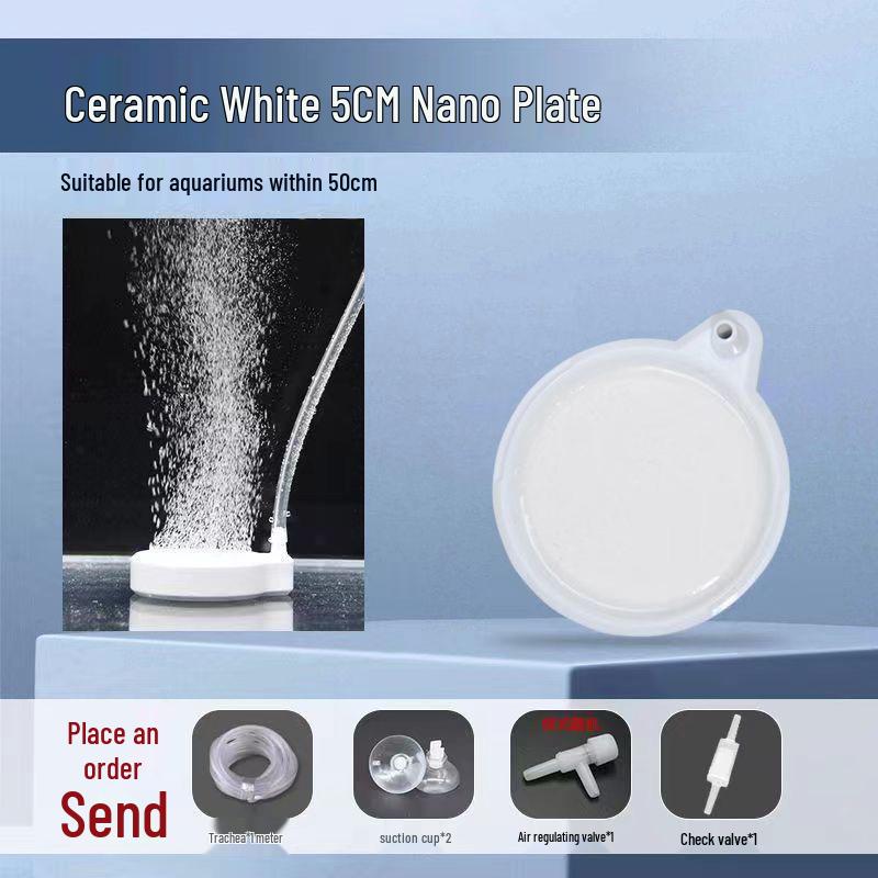 Nano Aquarium Oxygen Diffuser and Low-Pressure Bubble Stone Oxygenator