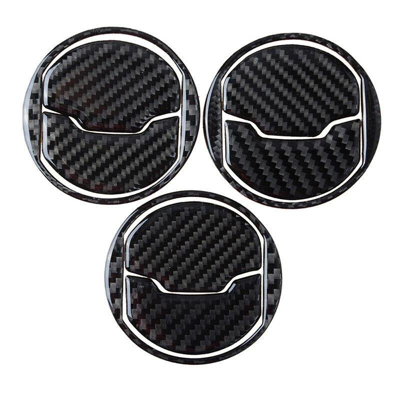 1set Auto Carbon Fiber Interior Air Vent Outlet Trim Abdeckung Für Ford Mustang 2015-Auto Zubehör Interior Styling