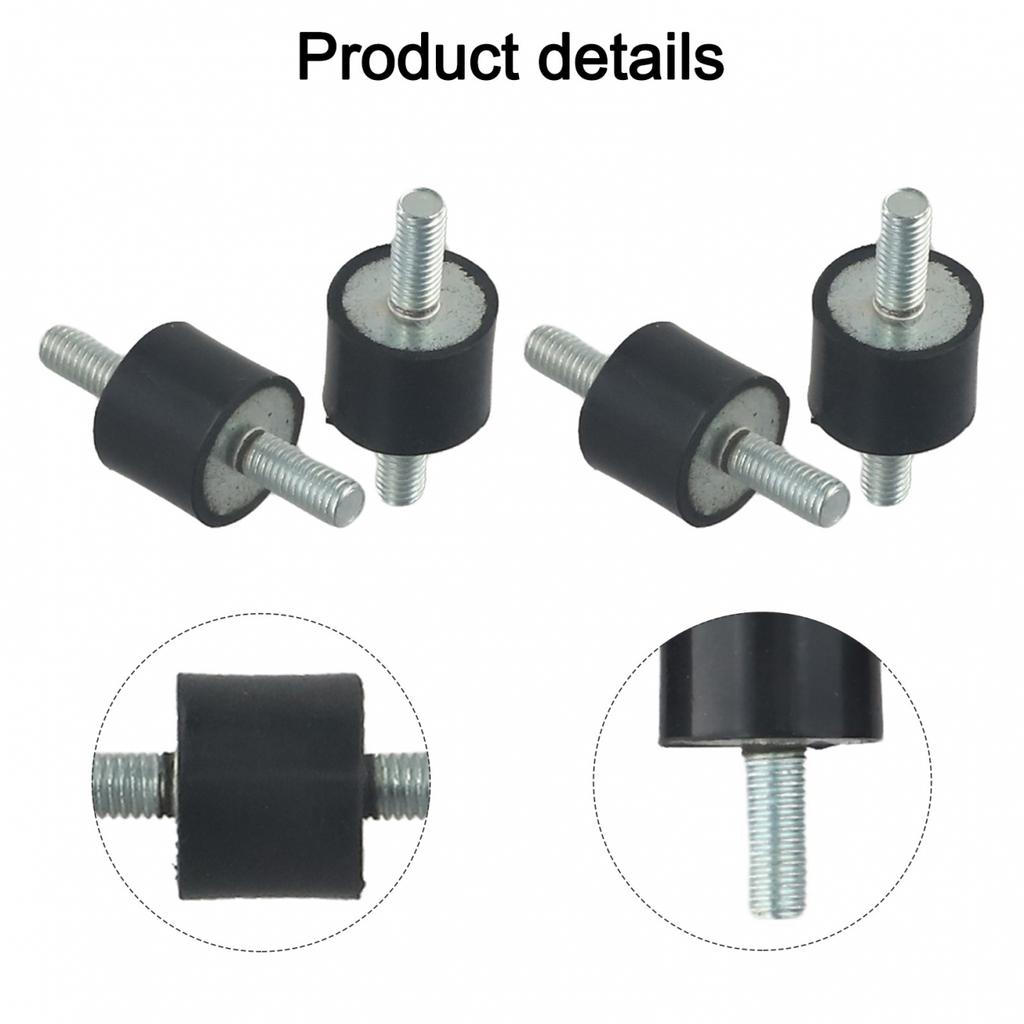 4 Stück Gummi Puffer Dämpfer Leise Hohe Qualität M5 M6 M8