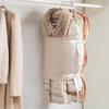 1pc Down Jacket Compressed Dust Cover Clothes Compression Hanging Bag Household Visible Clothes Storage Bag Wardrobe Organizer