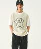 Graver [Unisex] Big Line Bear Smile Knit Vest_Cream