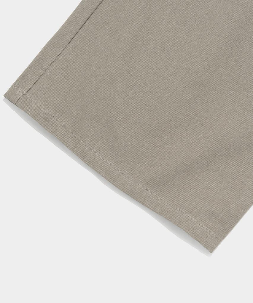 CARGOBROS FOR WOMAN Relaxed Cotton Twill Pants (Khaki)