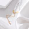 2024 Heart Pendant Necklace Temperament Niche Design Necklace Simple Fashion Jewelry Gift