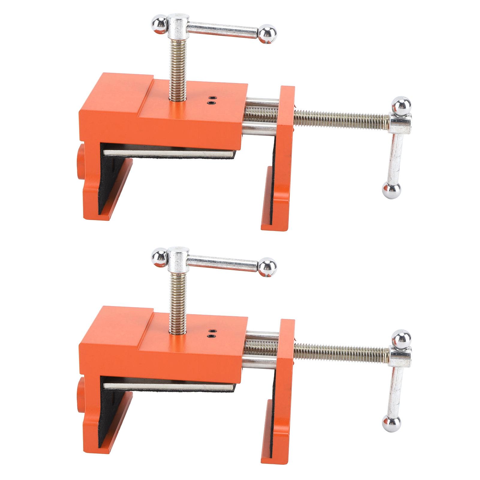 

2 шт. Струбцина для шкафа Деревообработка Клипса для лицевой рамки Клешня Сплав алюминия Ограниченная нагрузка 440 фунтов