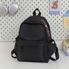 Schoolbag New Alphabet Korean Version Versatile Casual Simple Backpack Niche Design Backpack Student School Bag 1011 Spring Summer