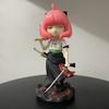 18.5cm/7.28in Anime Figure Anya Forger Cosplay Roronoa Zoro Action Figures Pvc Statue Collection Model Toys Gifts ONE PIECE Poseable Articulated Scale