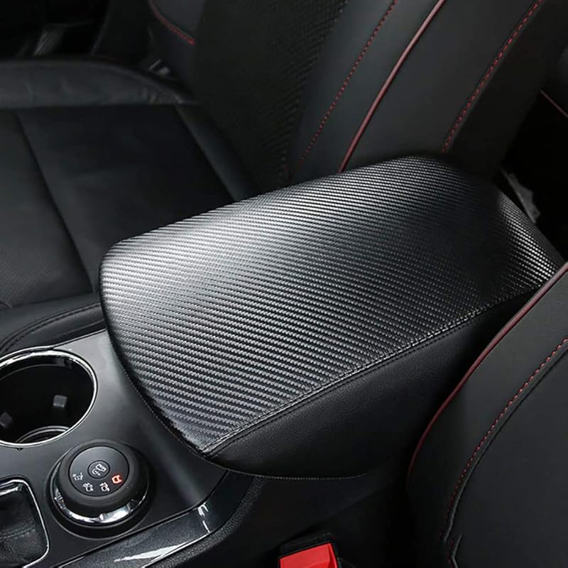 DEYTOP Console Armrest Cover For Ford Explorer 2011- Center Console Crusion Pad For  2017 2016-2011 Explorer Anti-Scratch Leather Armrest Crusion